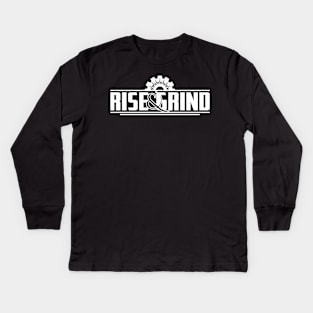 RISE & GRIND Kids Long Sleeve T-Shirt